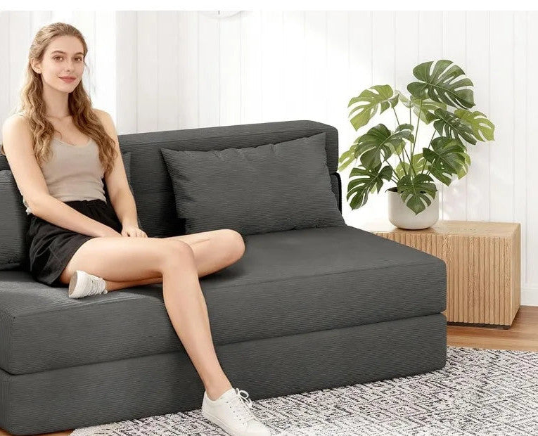 Canapé compressé Le Dodo installé dans un salon