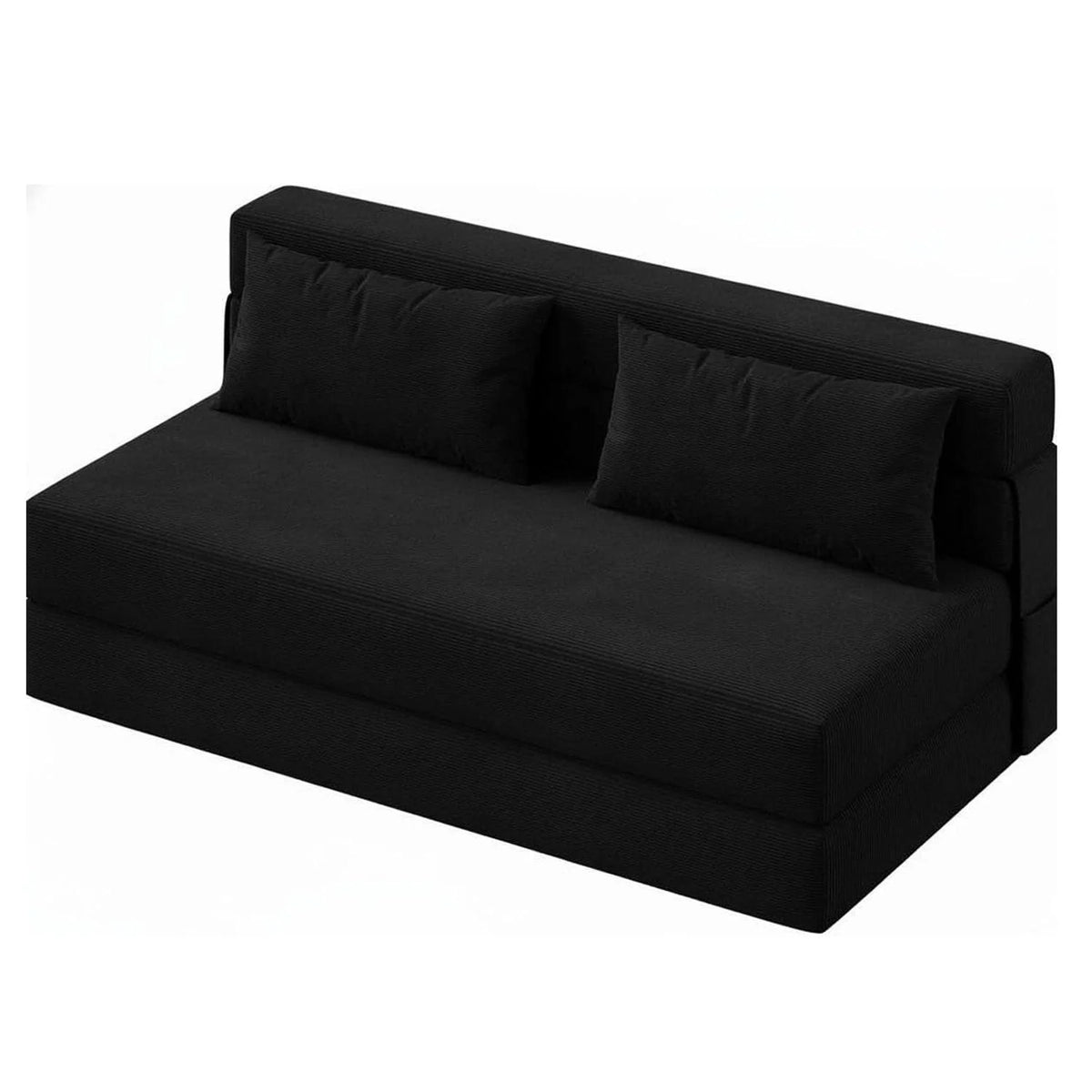 Le Dodo, canapé-lit convertible noir, vue produit